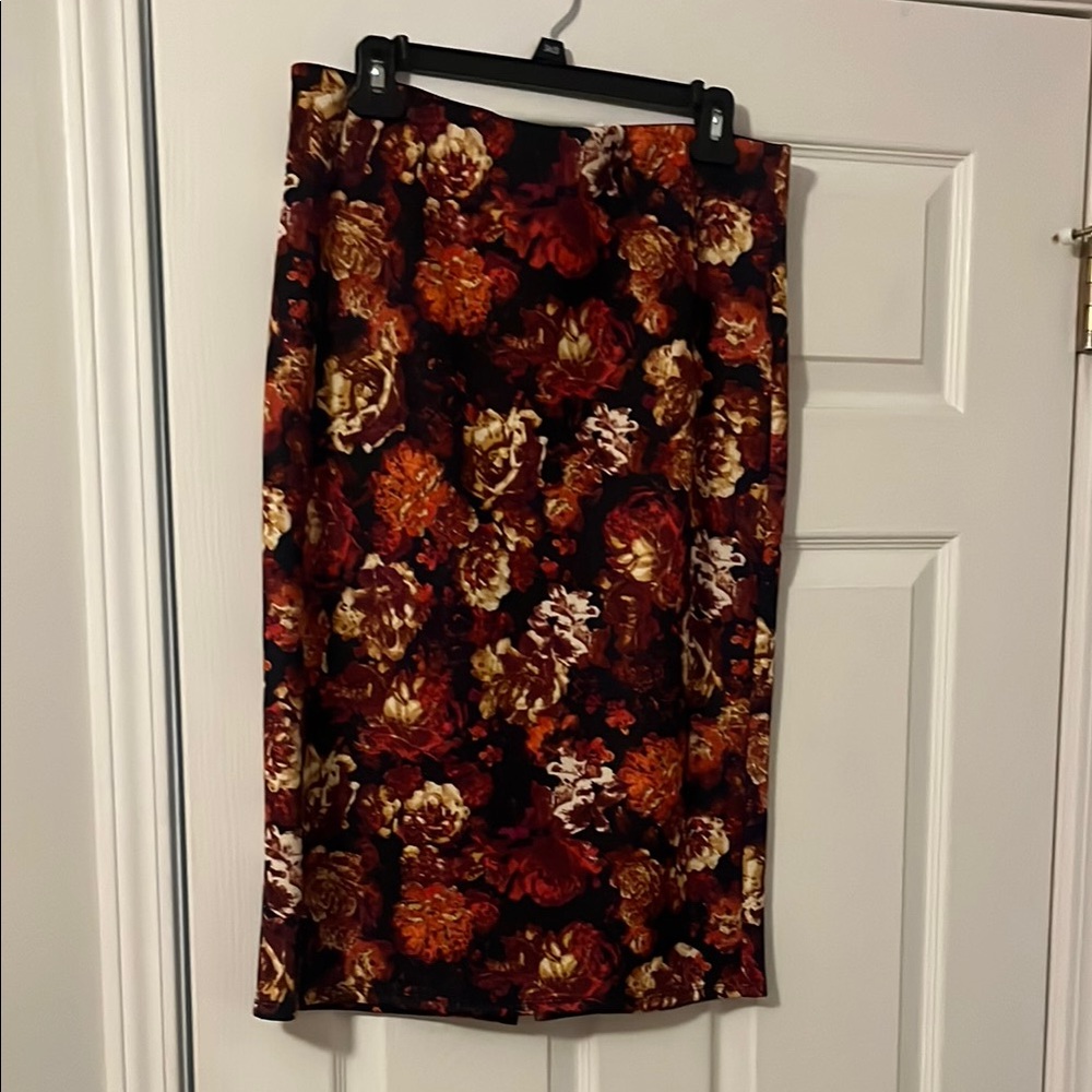 Floral Print Women's Skirt